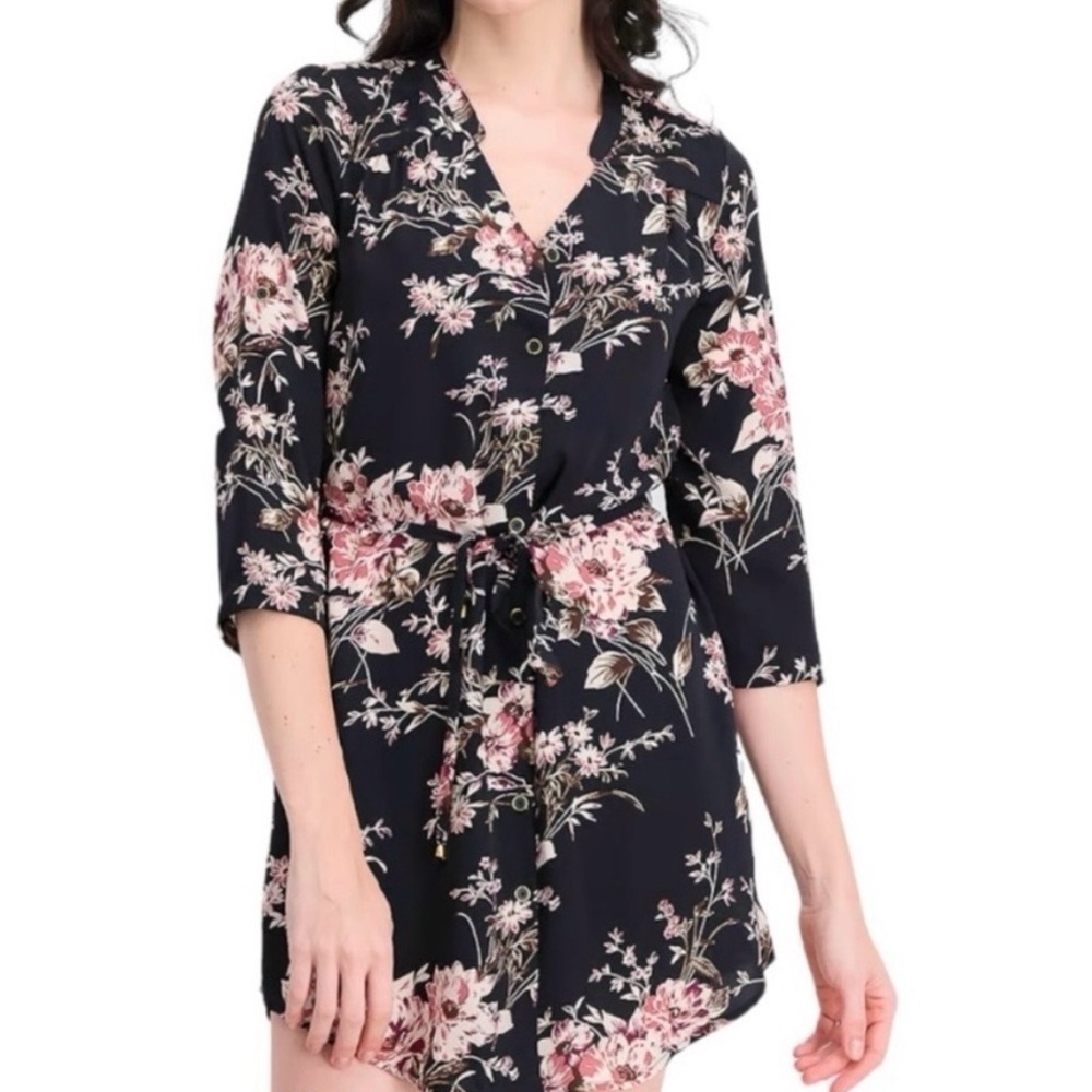 41 Hawthorn Pink and Cream Floral Blouse